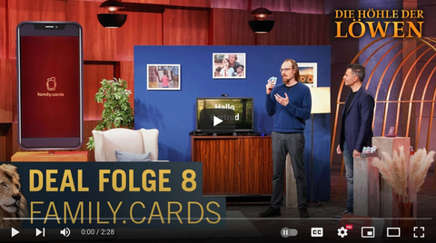 family.cards bei Die Höhle der Löwen