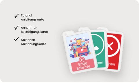 family.cards TV - Kartenleser für Senioren – Videotelefonie, Fotos, Musik, 4G - SIM - fähig - family.cards